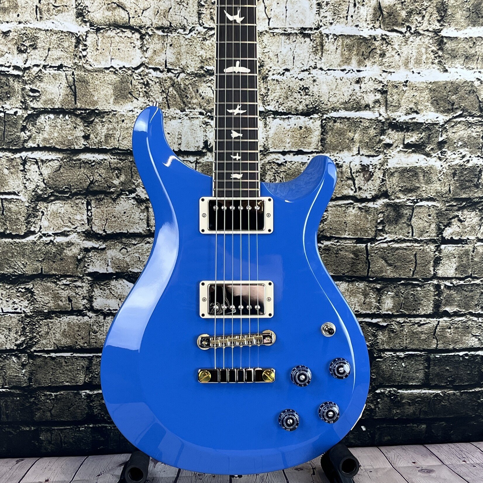 PRS S2 McCarty 594 Thinline Electric Guitar W/Gig Bag - Mahi Blue