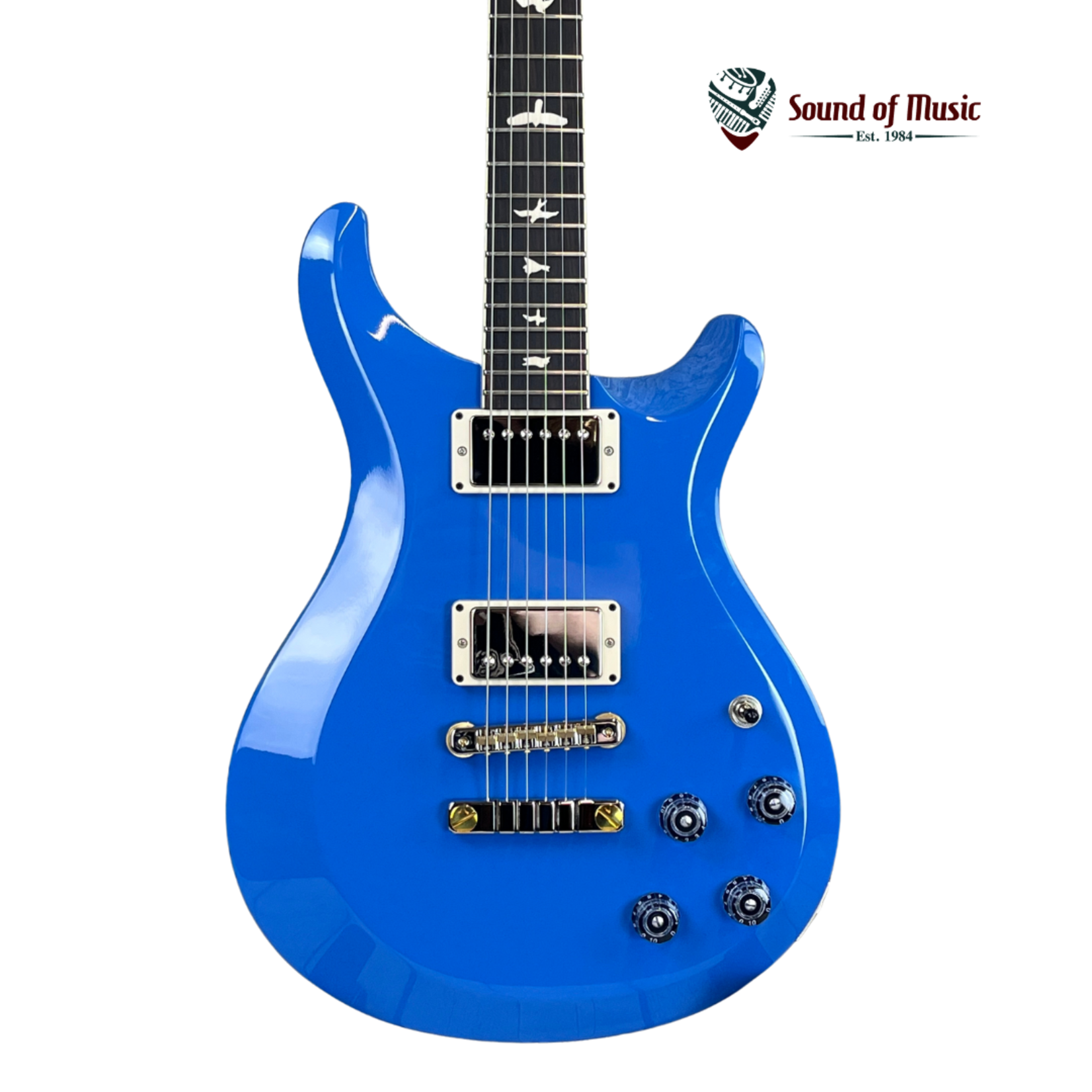 PRS S2 McCarty 594 Thinline Electric Guitar W/Gig Bag - Mahi Blue