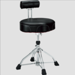 TAMA Tama 1st Chair Ergo-Rider Quartet with Backrest - Black