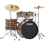TAMA Tama Imperialstar IE52C 5-piece Complete Drum Set - Coffee Teak Wrap