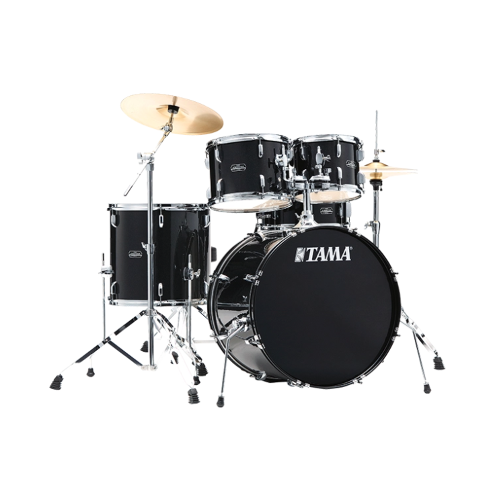 Tama Stagestar 5-Piece Complete Drum Set - Black Night Sparkle