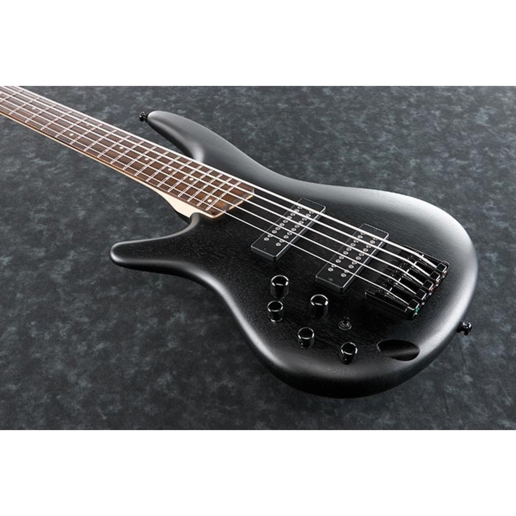 Ibanez Standard SR305EBL Left-Handed Bass Guitar - Weathered Black