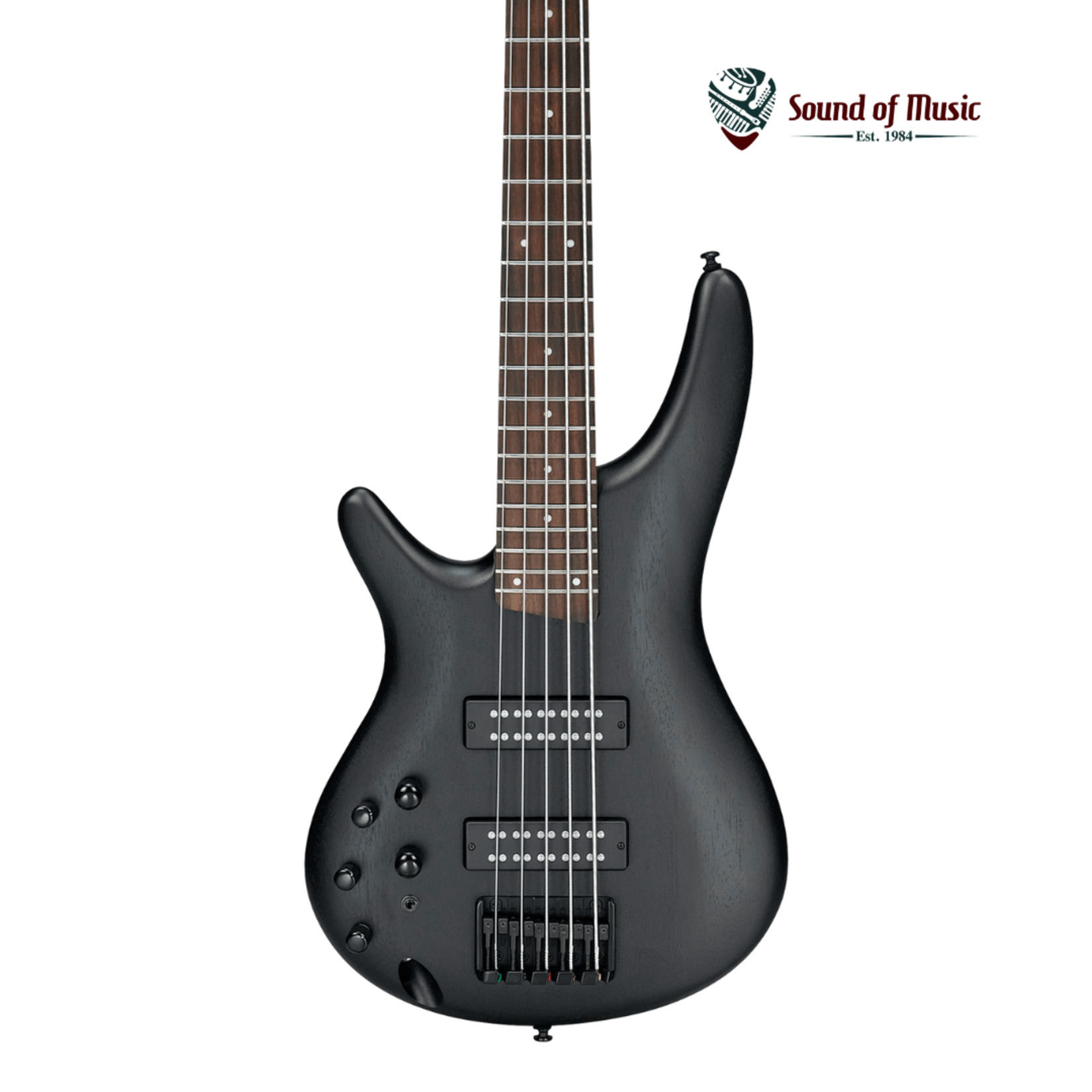 Ibanez Standard SR305EBL Left-Handed Bass Guitar - Weathered Black