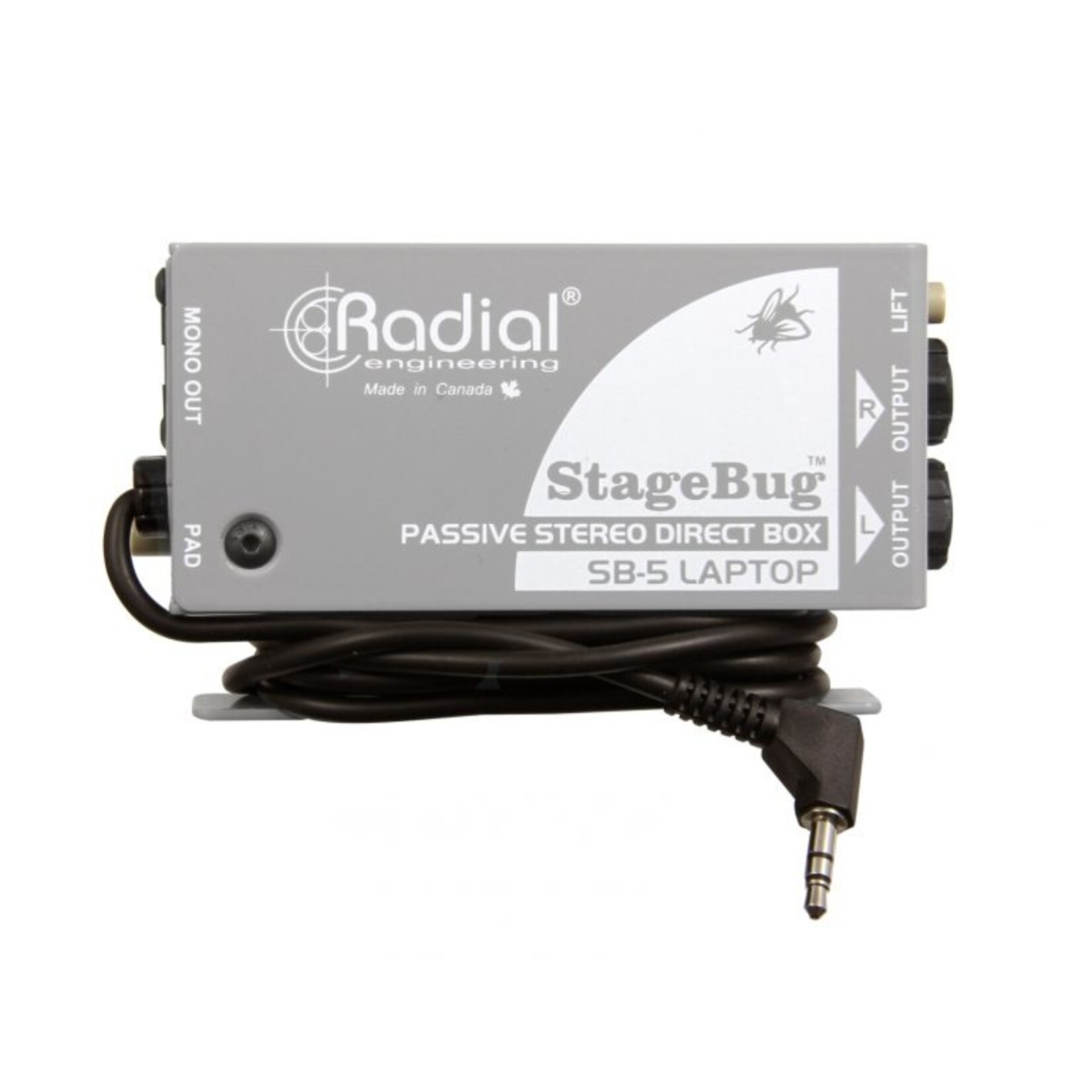 Radial StageBug SB-5 Laptop Stereo Direct Box