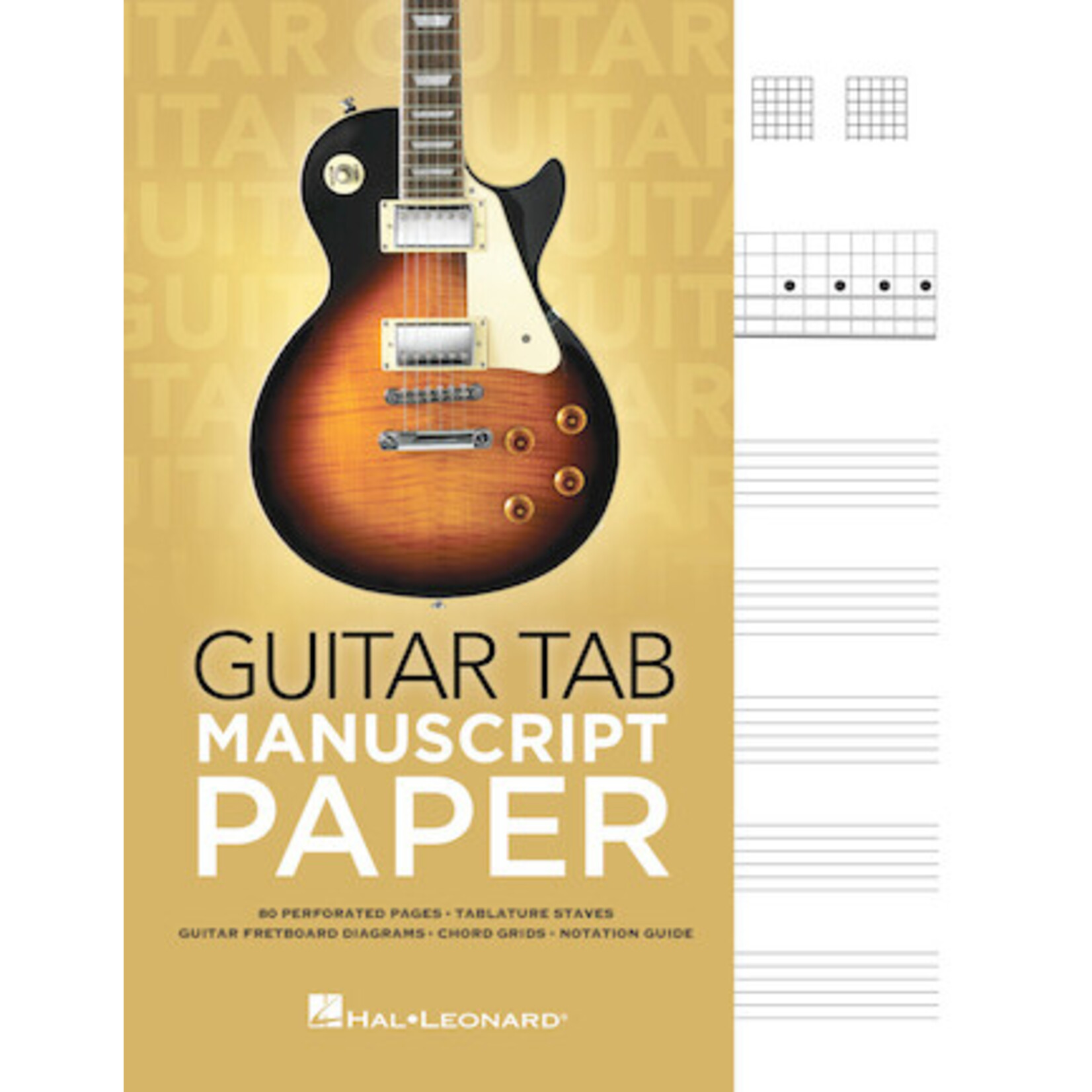 Guitar Tab Manuscript Paper