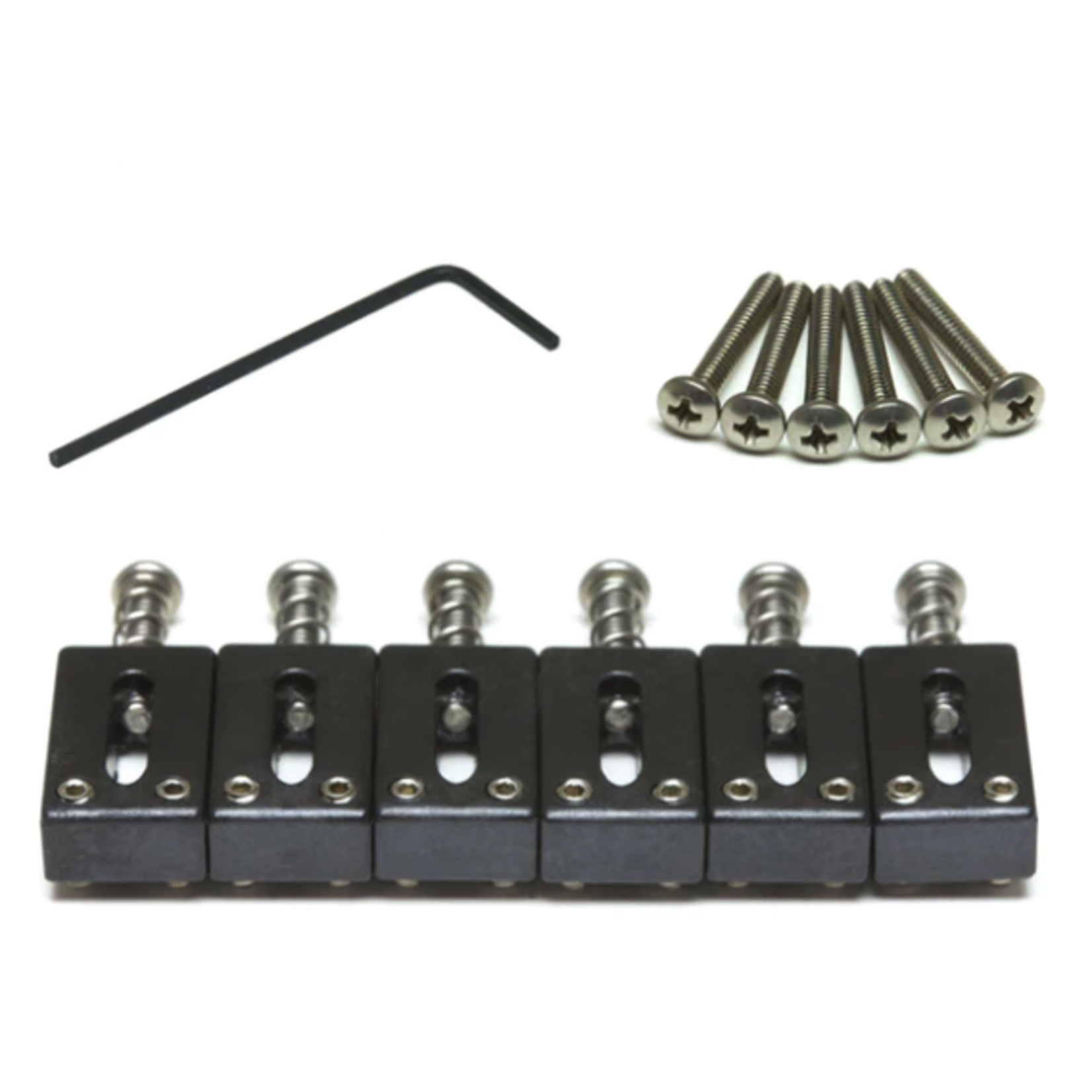 Graphtech String Saver Saddle Strat & Tele Style 2-3/16" Spaced (6 Pcs)