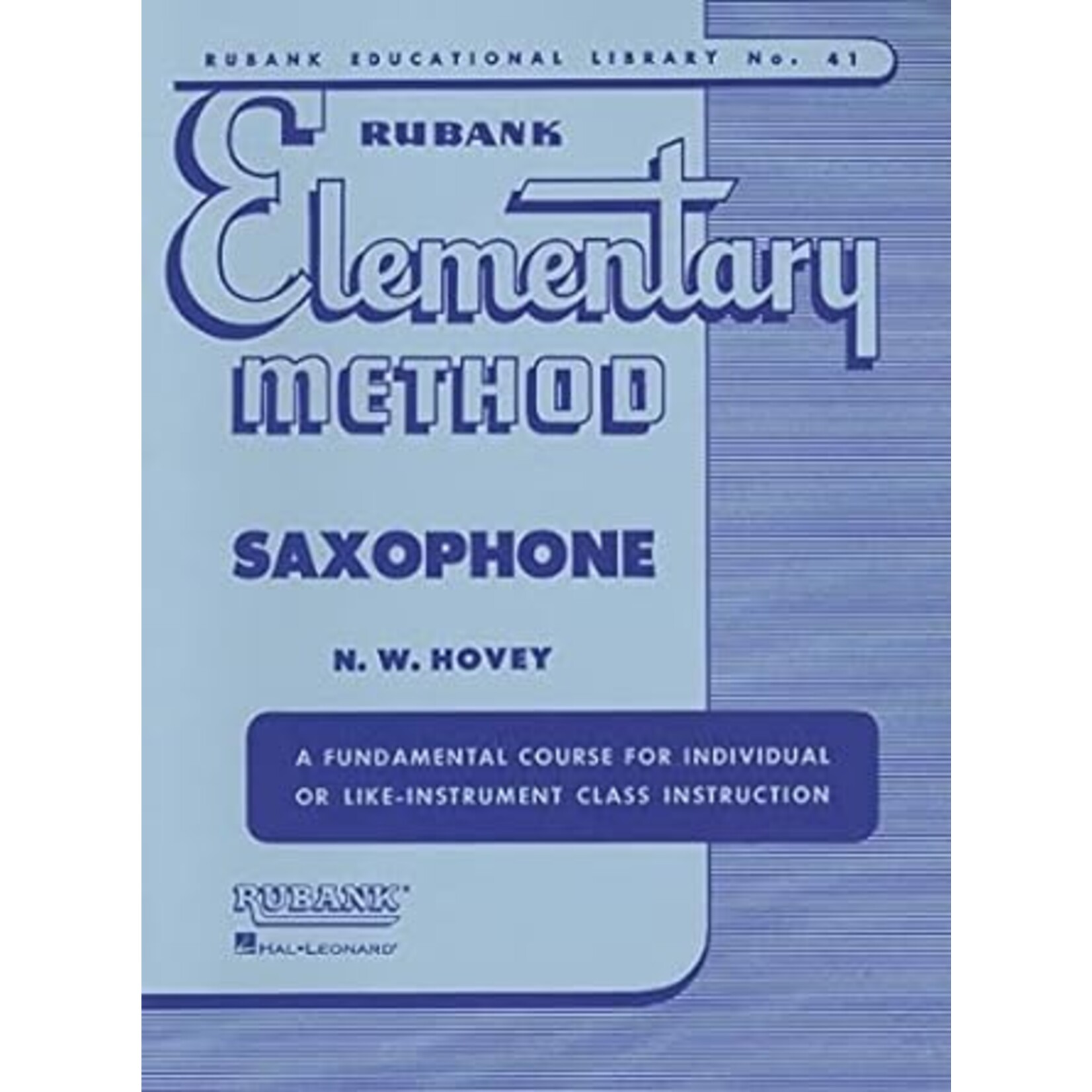 Rubank Elementary Method - Saxophone