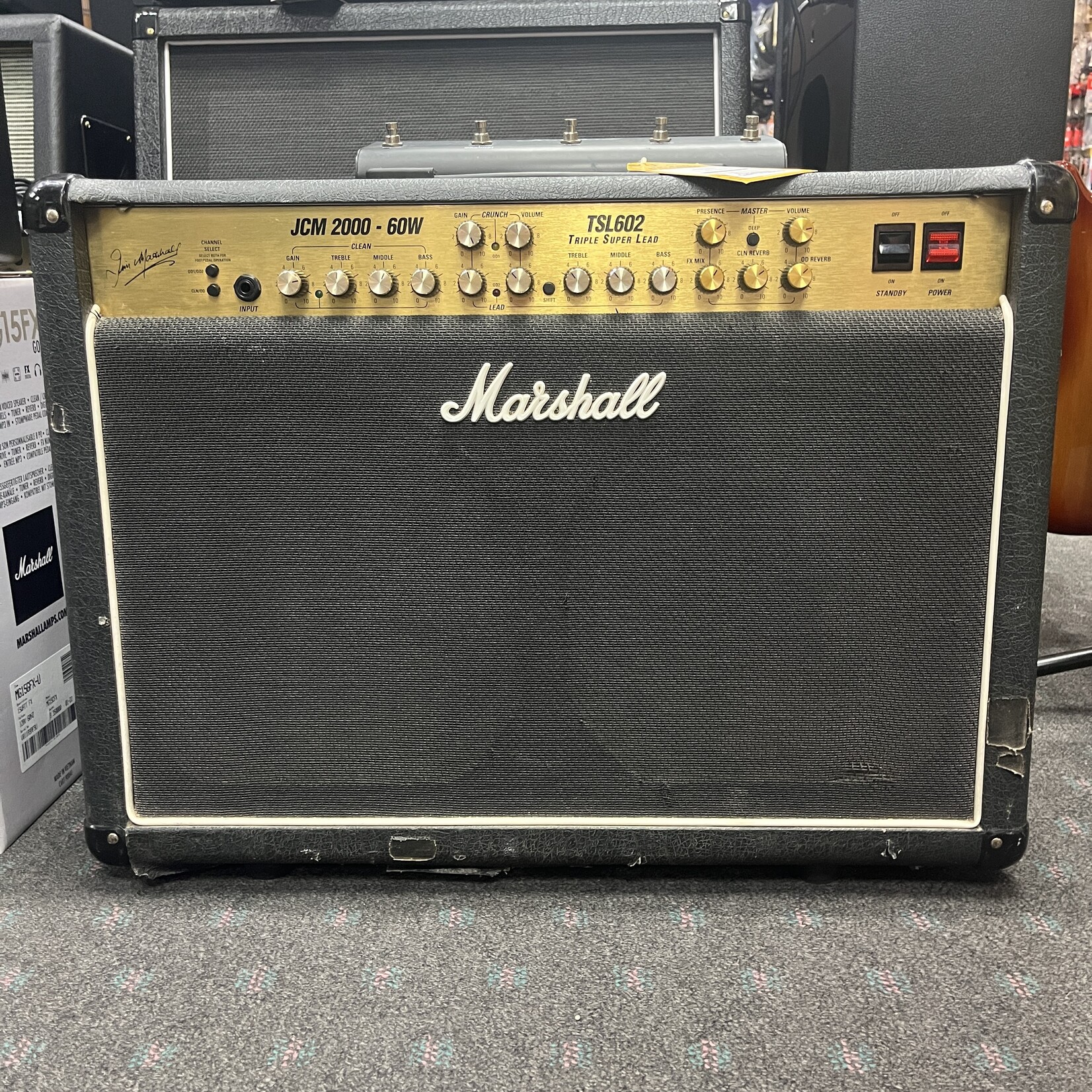 Marshall TSC602 2x12 60W Combo Amp W/Footswitch - (Used)