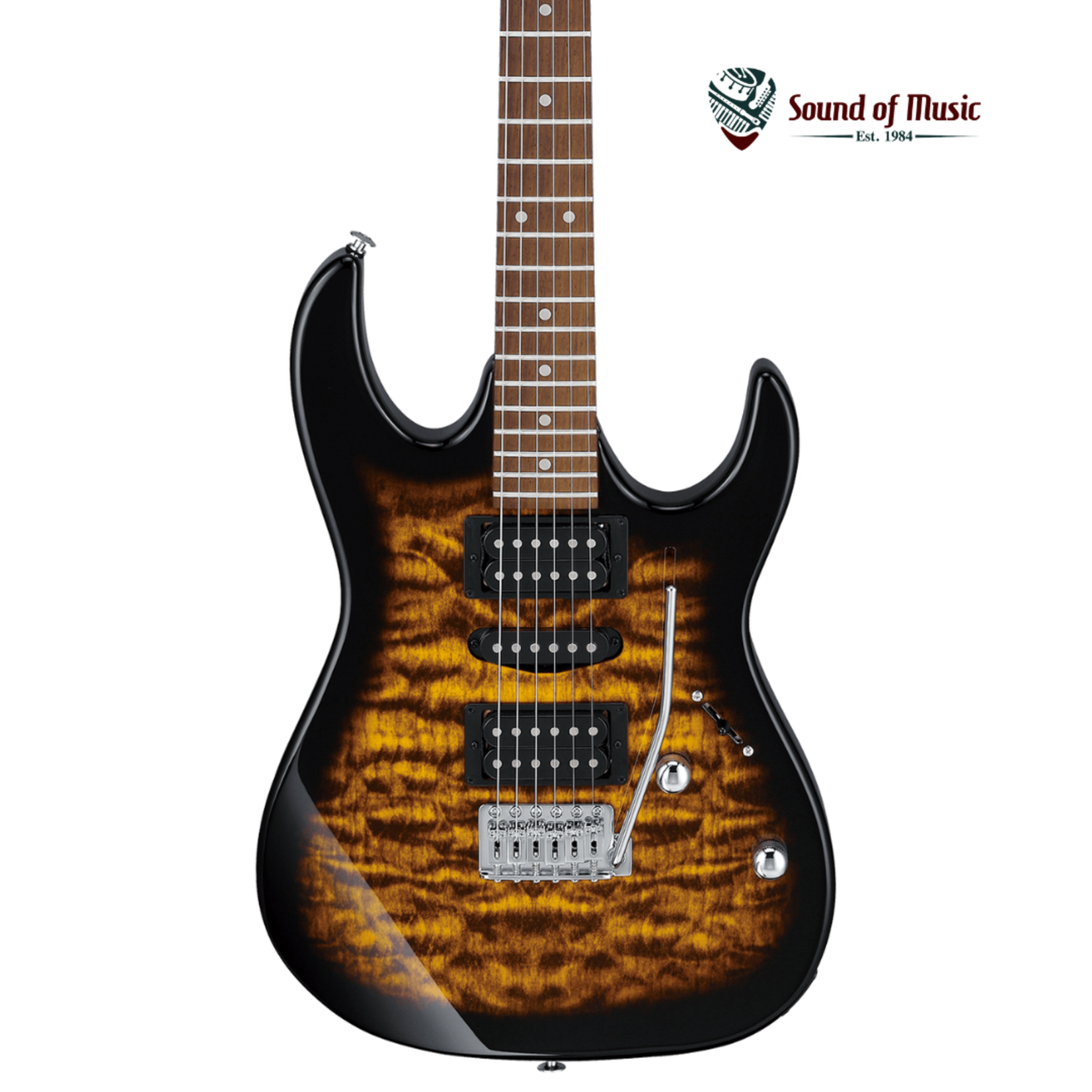 Ibanez Gio GRX70QA Electric Guitar - Sunburst