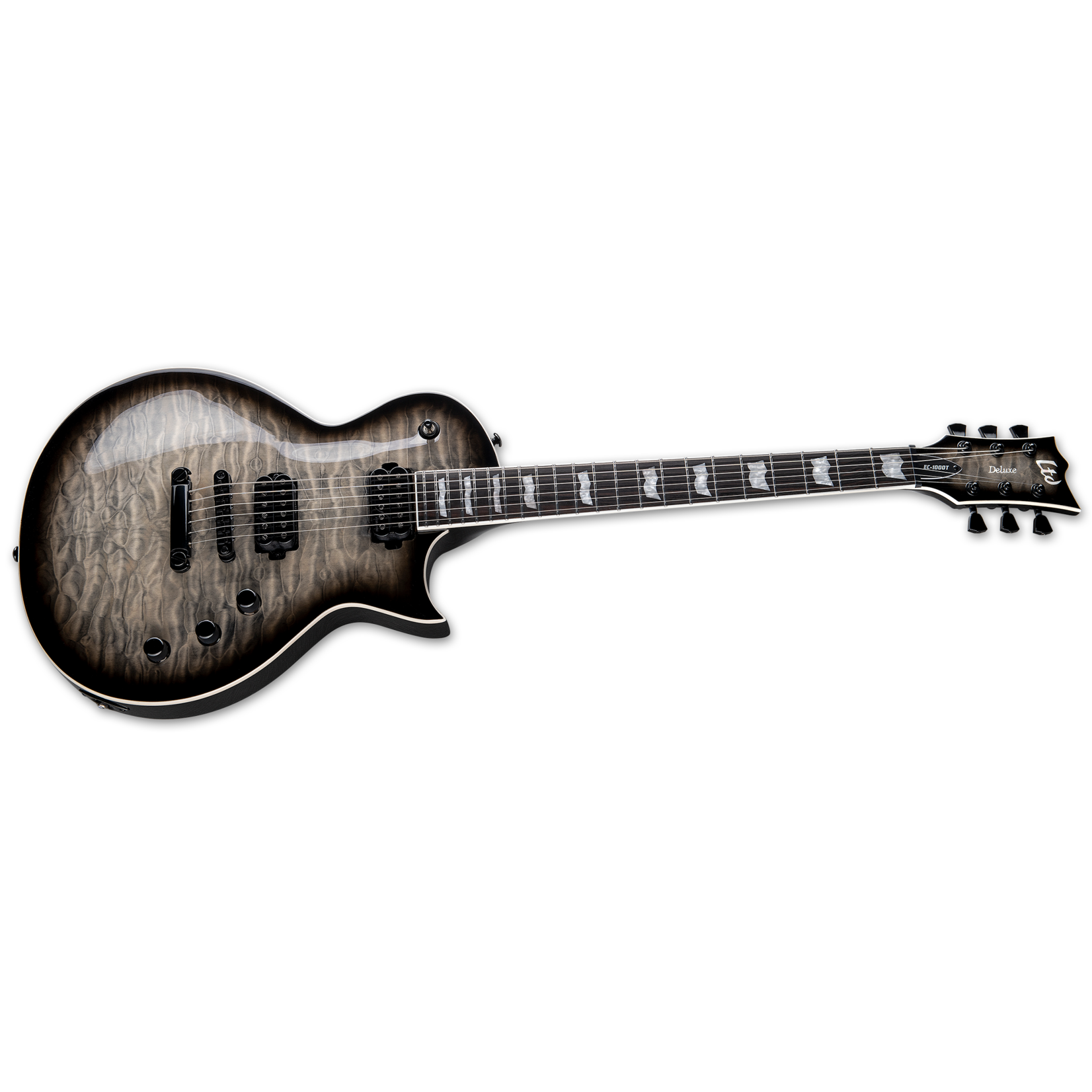 ESP LTD EC-1000T Electric Guitar - Charcoal Burst