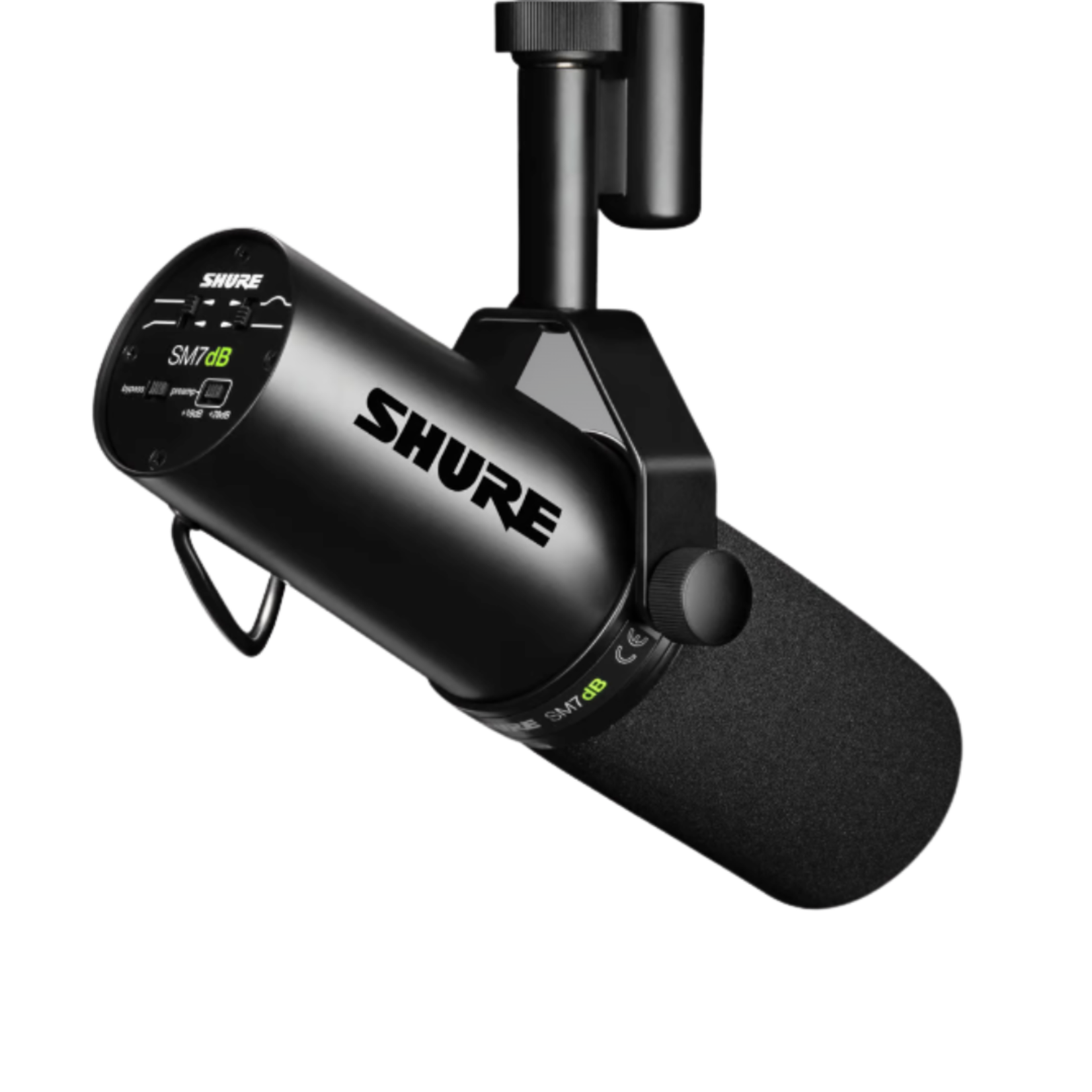 Shure SM7DB Cardioid Active Dynamic Vocal Microphone with Built-In Preamp