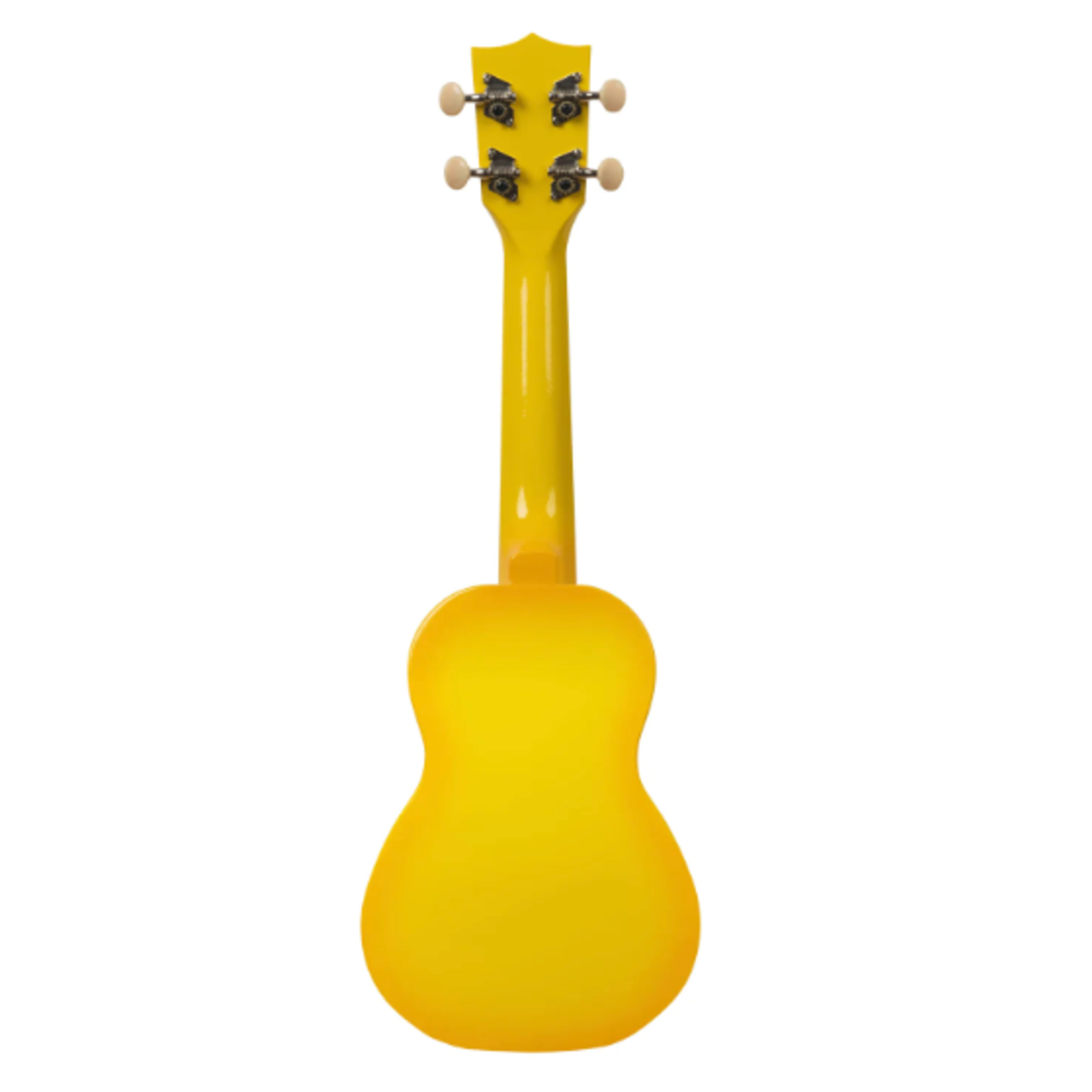 Kala Soprano Dolphin Ukulele - Yellow Burst