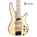 IBANEZ Ibanez SR5FMDX2 Premium 5-String Bass W/Gig Bag - Natural Low Gloss