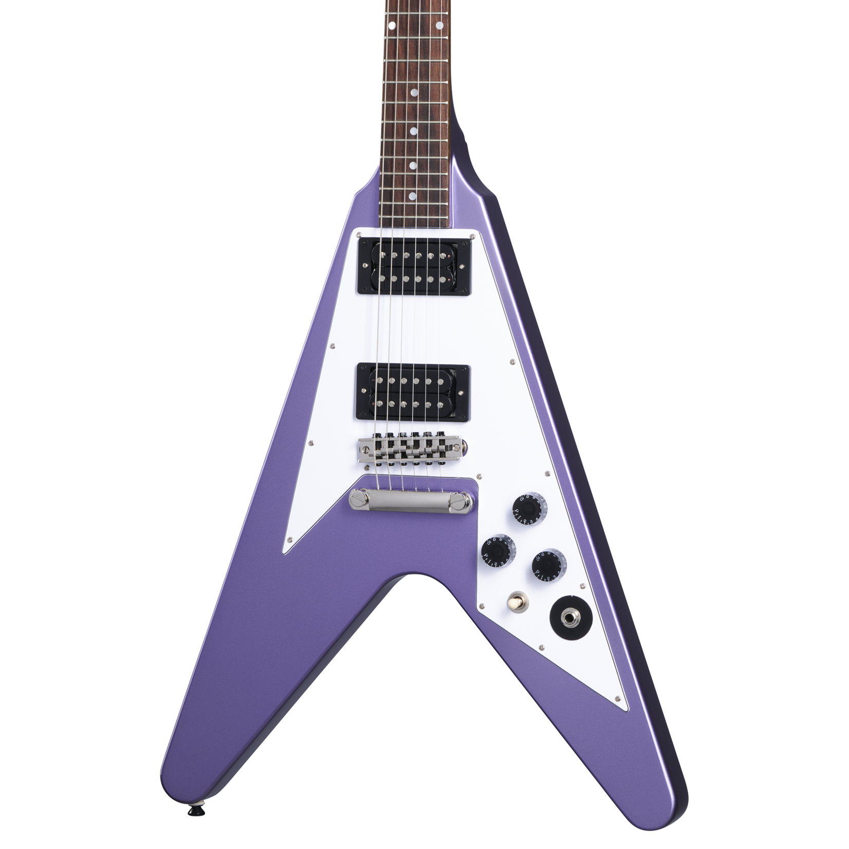 Epiphone Kirk Hammett 1979 Flying V W/Case - Purple Metallic