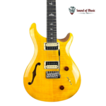 PRS PRS SE Custom 22 Semi-Hollow Electric Guitar - Santana Yellow - With Gig Bag