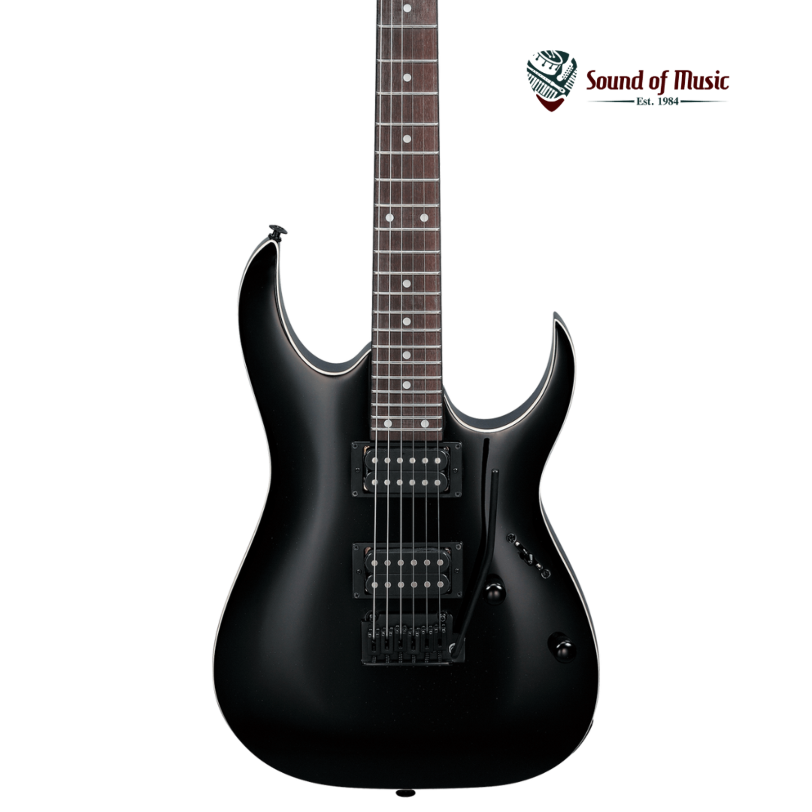 Ibanez GRGA120 GIO RGA Series Electric Guitar - Black Night - Package Deal With Amp, Bag, Cable, Strap, and Picks