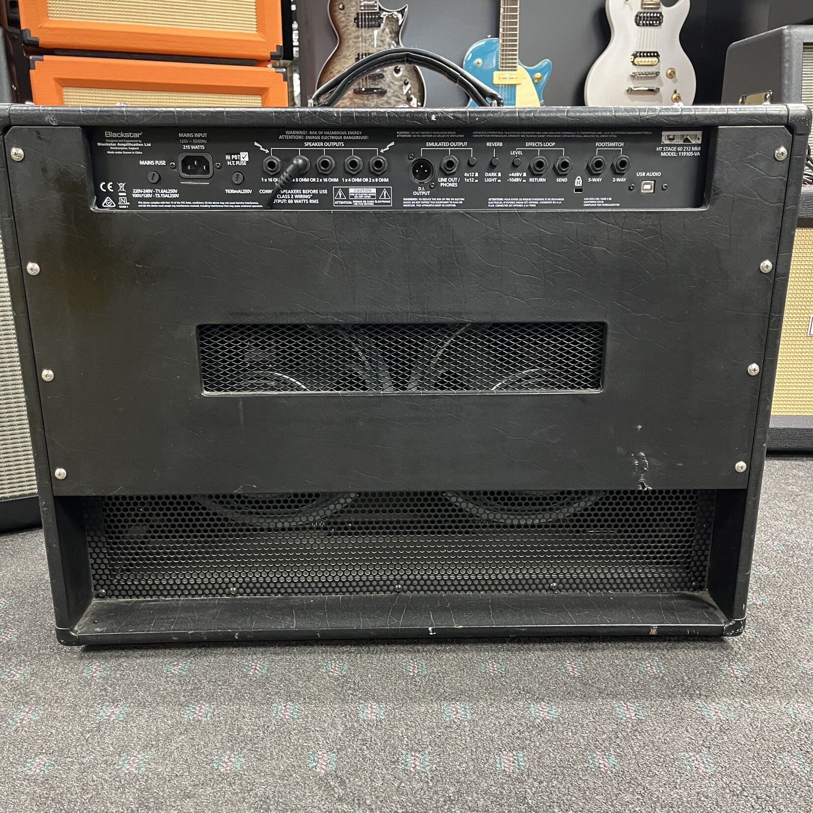 Blackstar HT Stage 60 212 MkII 60 Watt 2x12" Tube Combo Electric Guitar Amp - (Used)