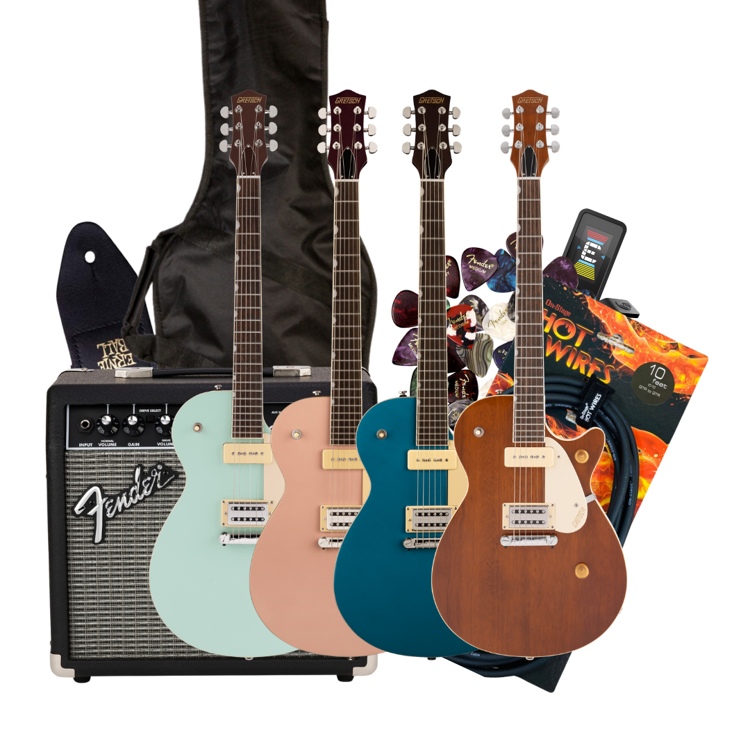 Gretsch G2215-P90 Streamliner Junior Jet Club Package W/Gig Gretsch G2215-P90 Streamliner Junior Jet Club Package W/Gig