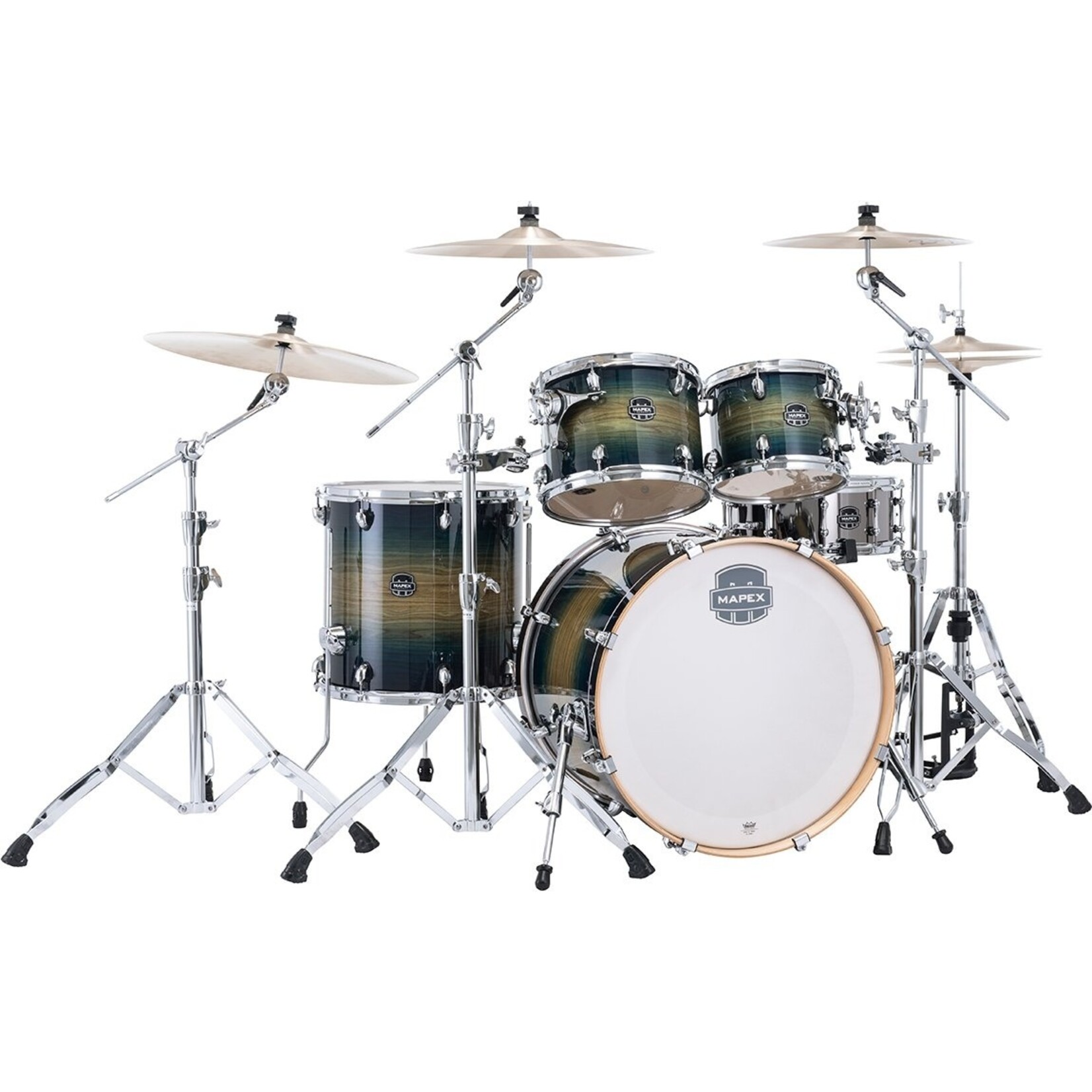 Mapex Armory Series AR529SCET 5-Piece Rock Package W/Hardware & Cymbals