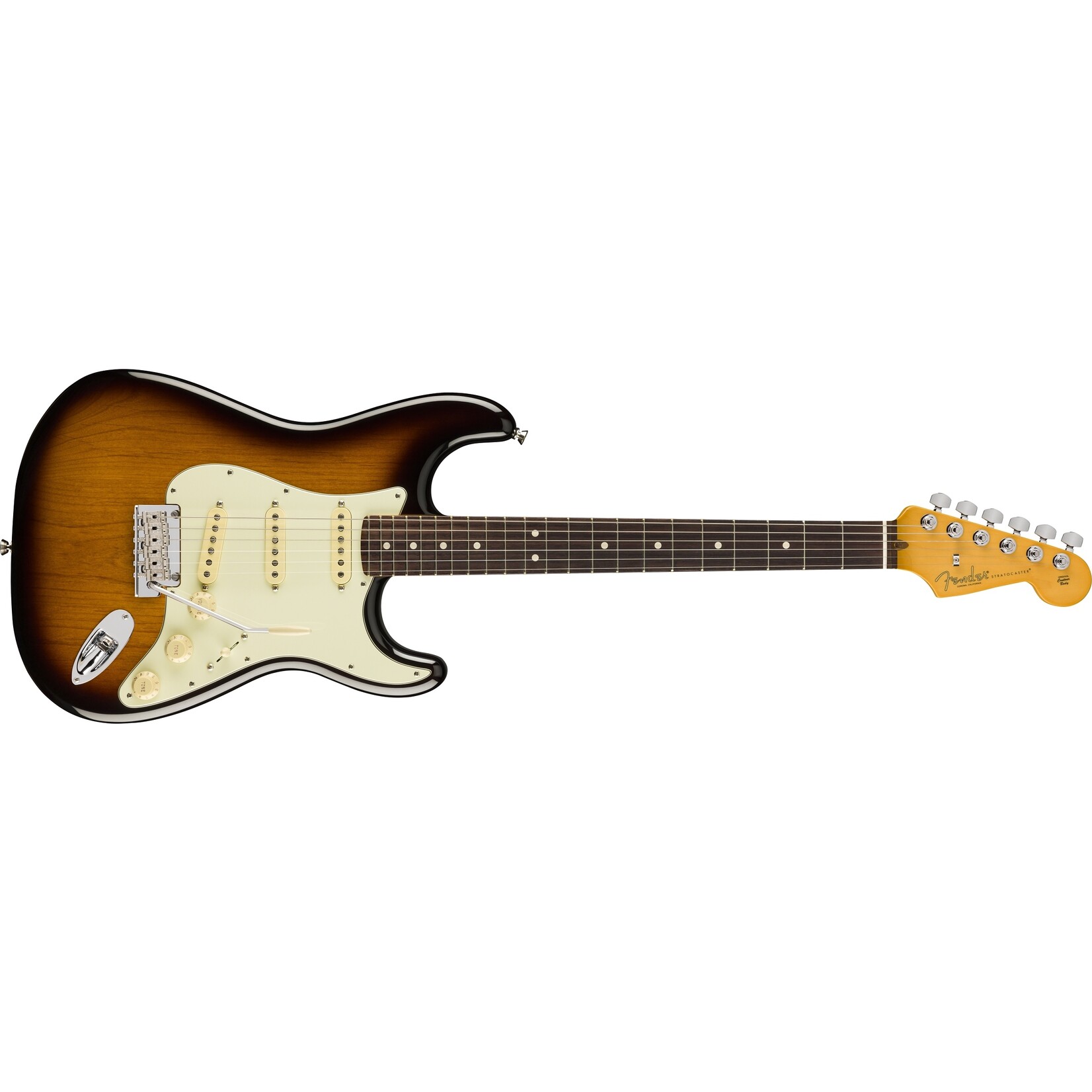 Fender American Professional II Stratocaster, Rosewood Fingerboard W/Case - 70th Anniversary 2-Color Sunburst