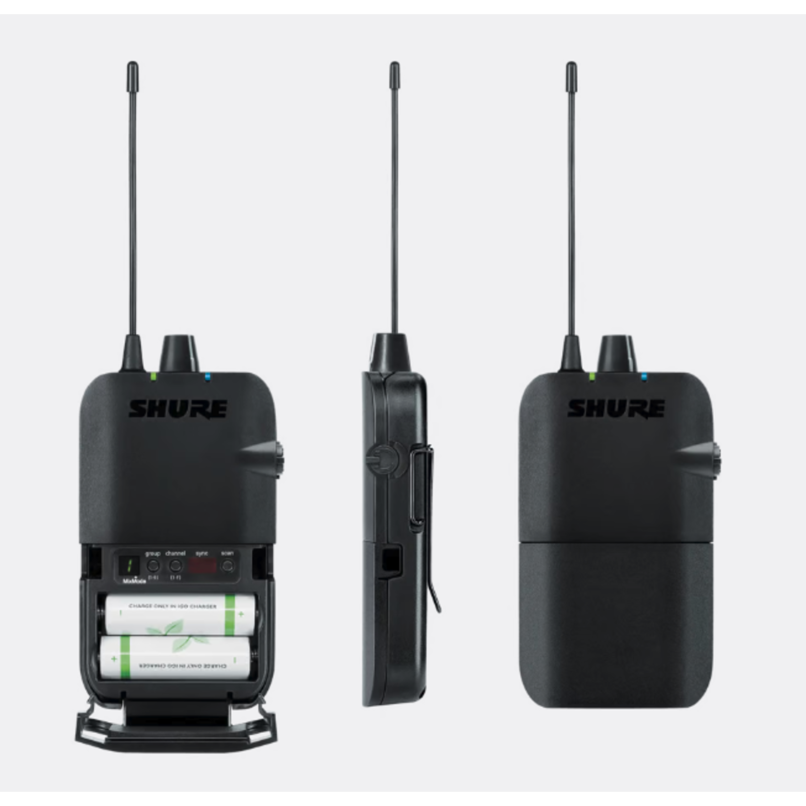 Shure P3R Wireless Bodypack Receiver 518-542 MHz