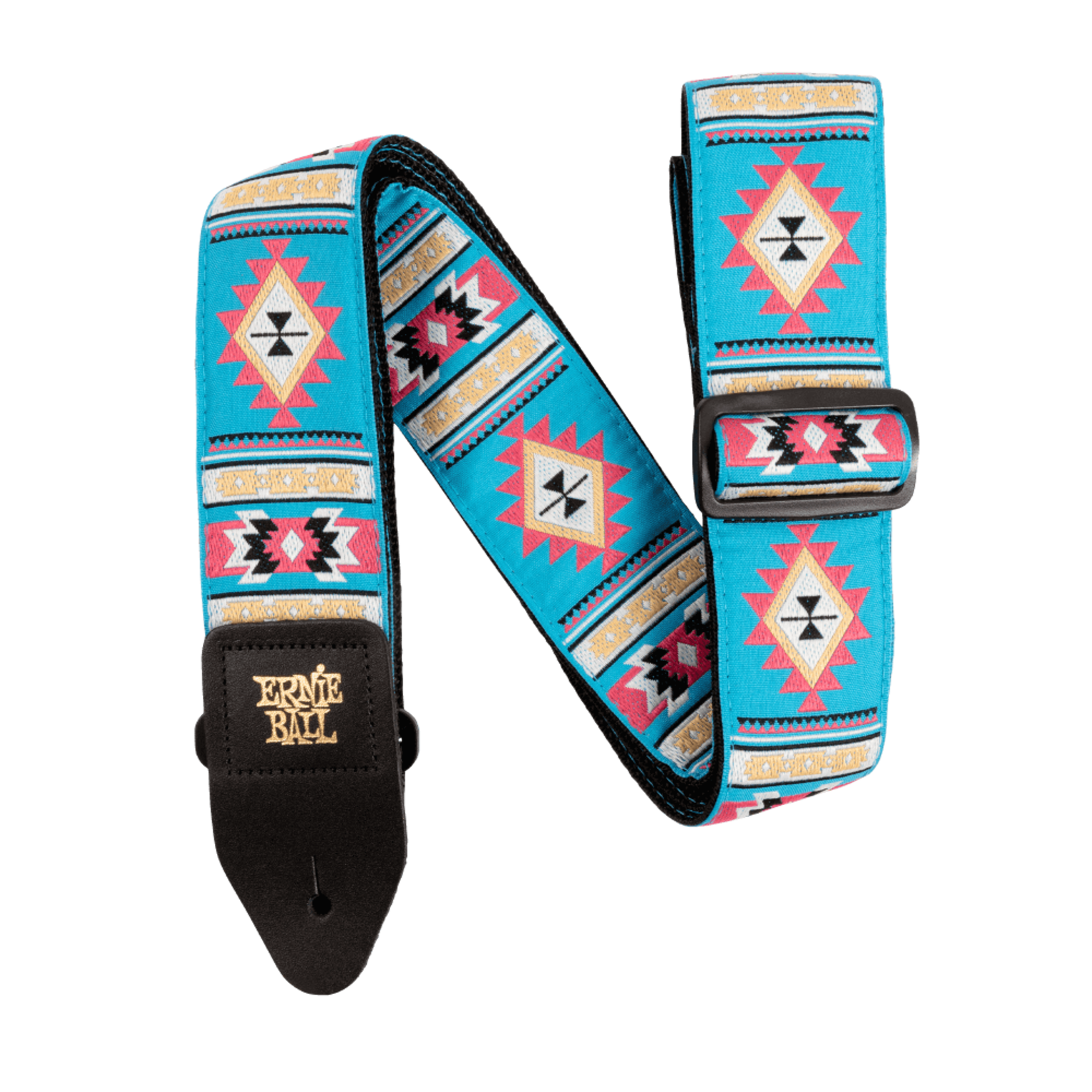 Ernie Ball Classic Jacquard Guitar Strap/Bass Strap - Sedona Blue