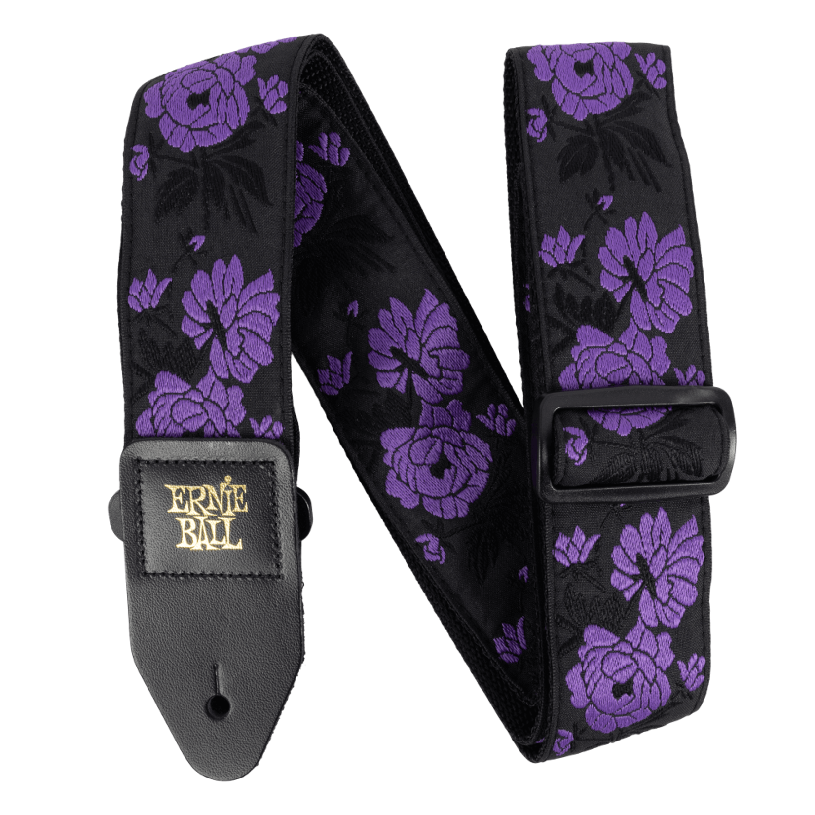 Ernie Ball Classic Jacquard Guitar/Bass Strap - Lavender Rose