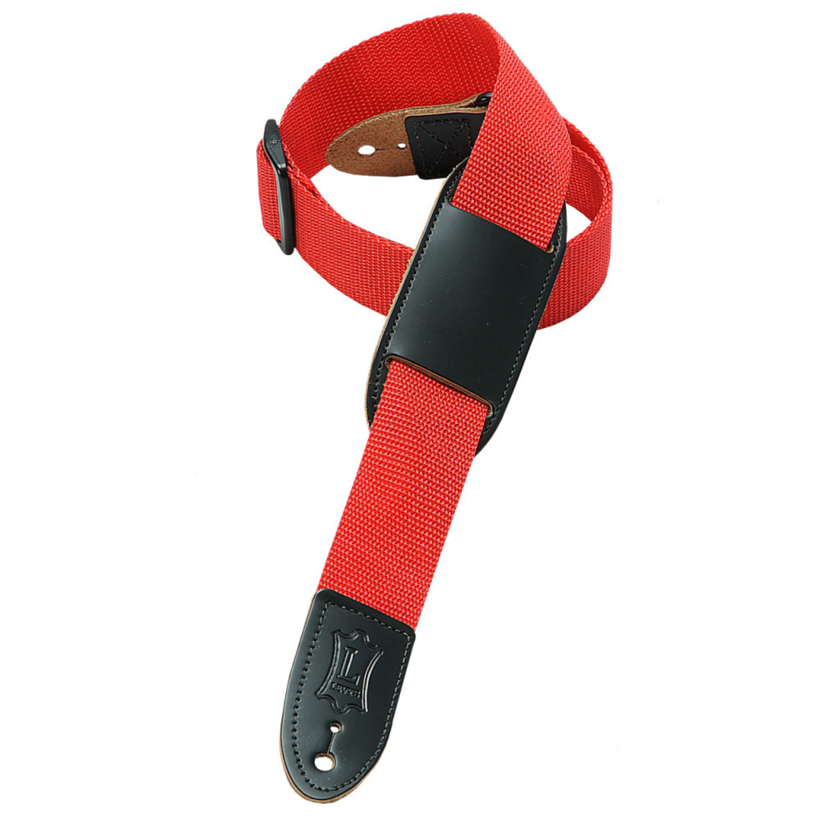Levy's M8PJ - Red 1.5" Polypropylene Youth Guitar/Ukulele Strap
