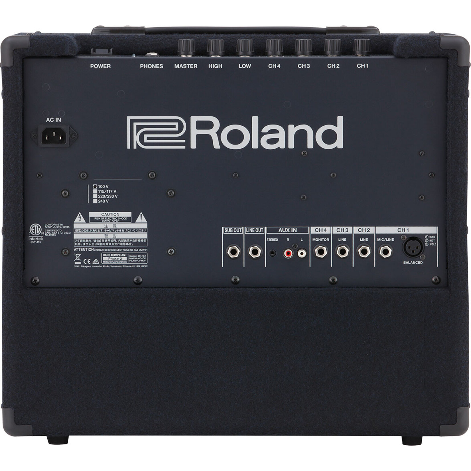 Roland KC-200 - 4-Channel 100W 12" Keyboard Amp