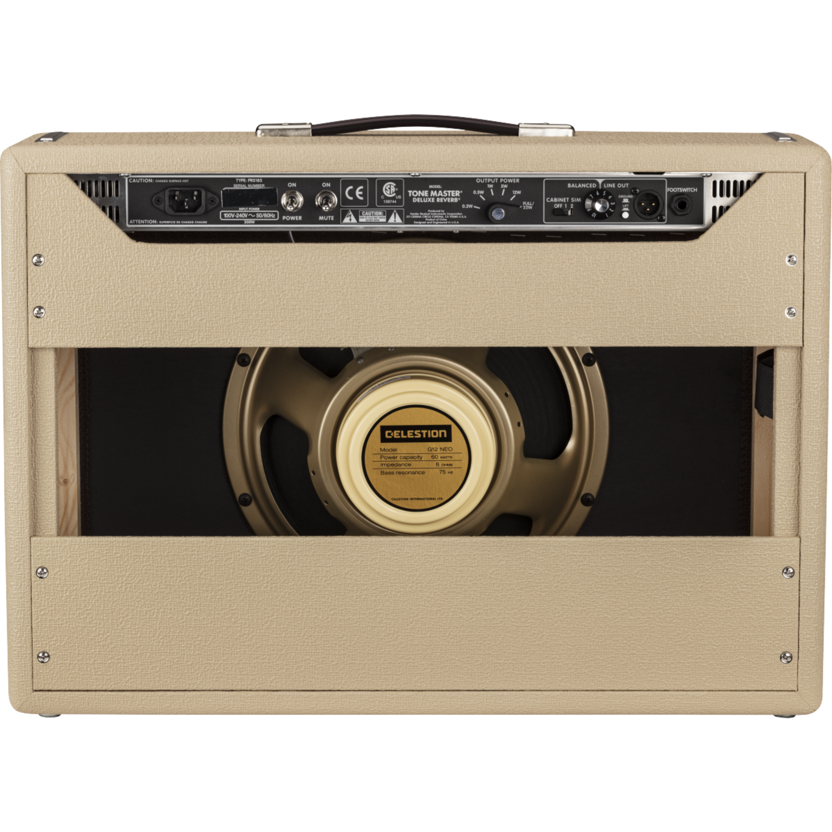 Fender Tone Master Deluxe Reverb - Blonde