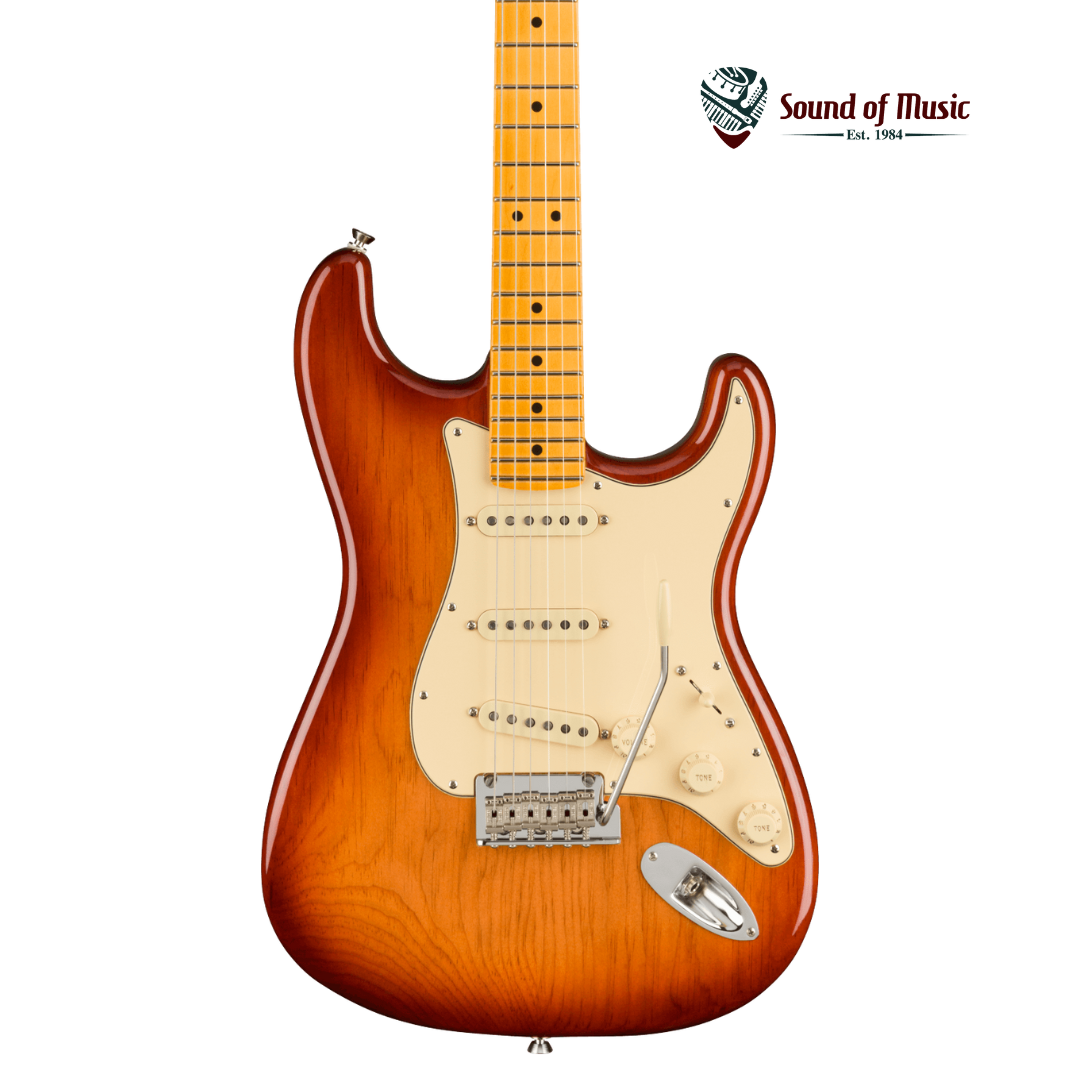 Fender American Professional II Stratocaster, Maple Fingerboard W/Case - Sienna Sunburst