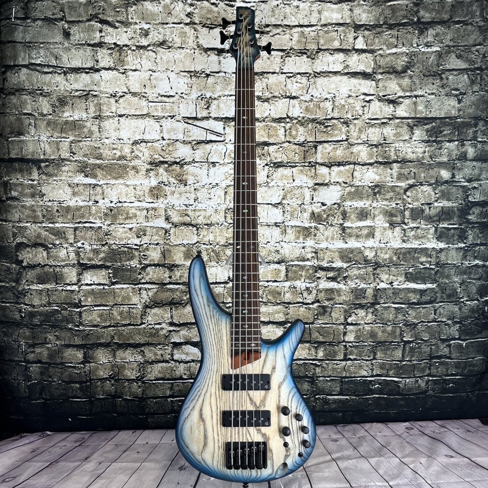 Ibanez SR605E-CTF 5-String Electric Bass - Cosmic Blue Starburst Flat