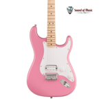 FENDER Squier Sonic Stratocaster HT H, Maple Fingerboard, White Pickguard - Flash Pink