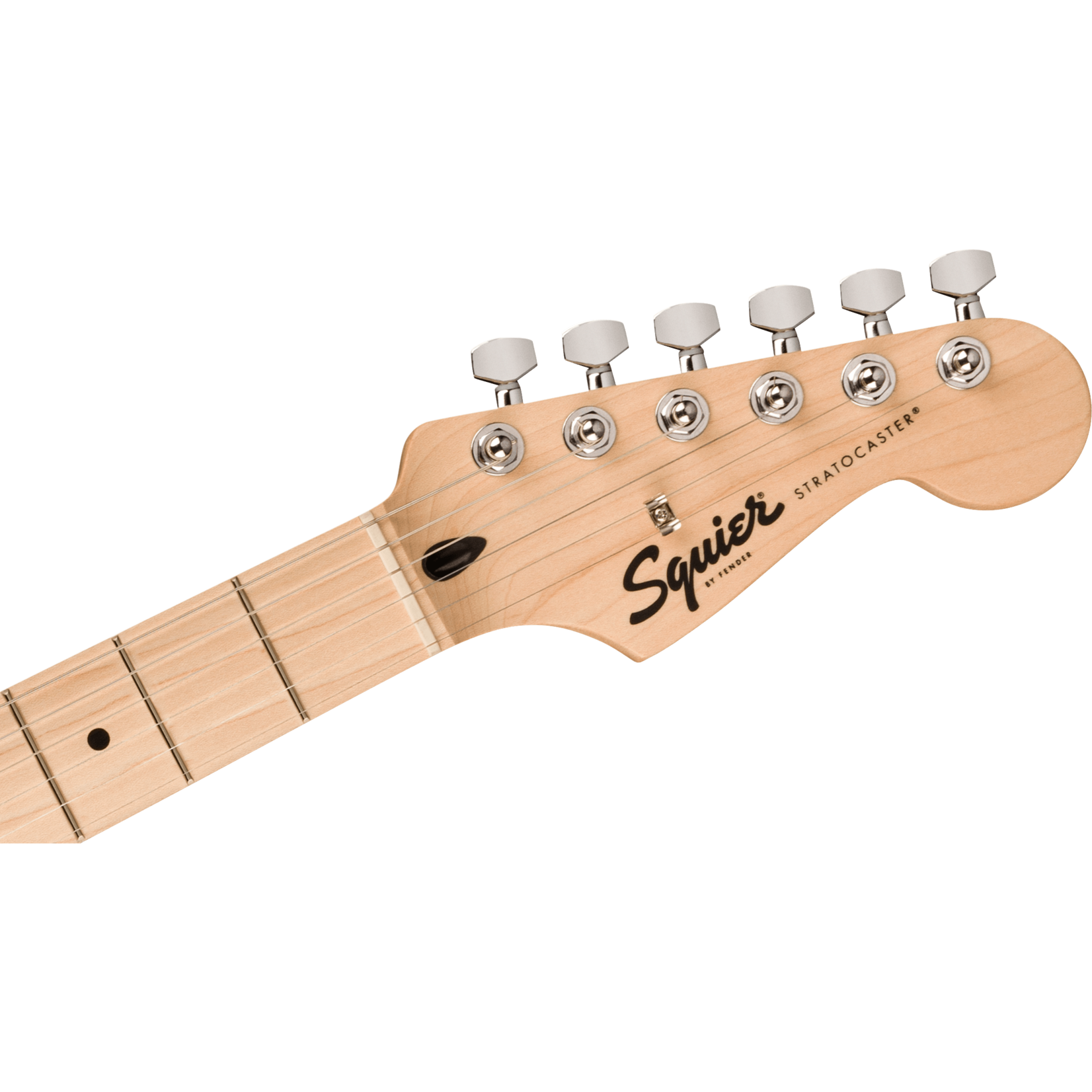 Squier Sonic Stratocaster HT H, Maple Fingerboard, White Pickguard - Flash Pink
