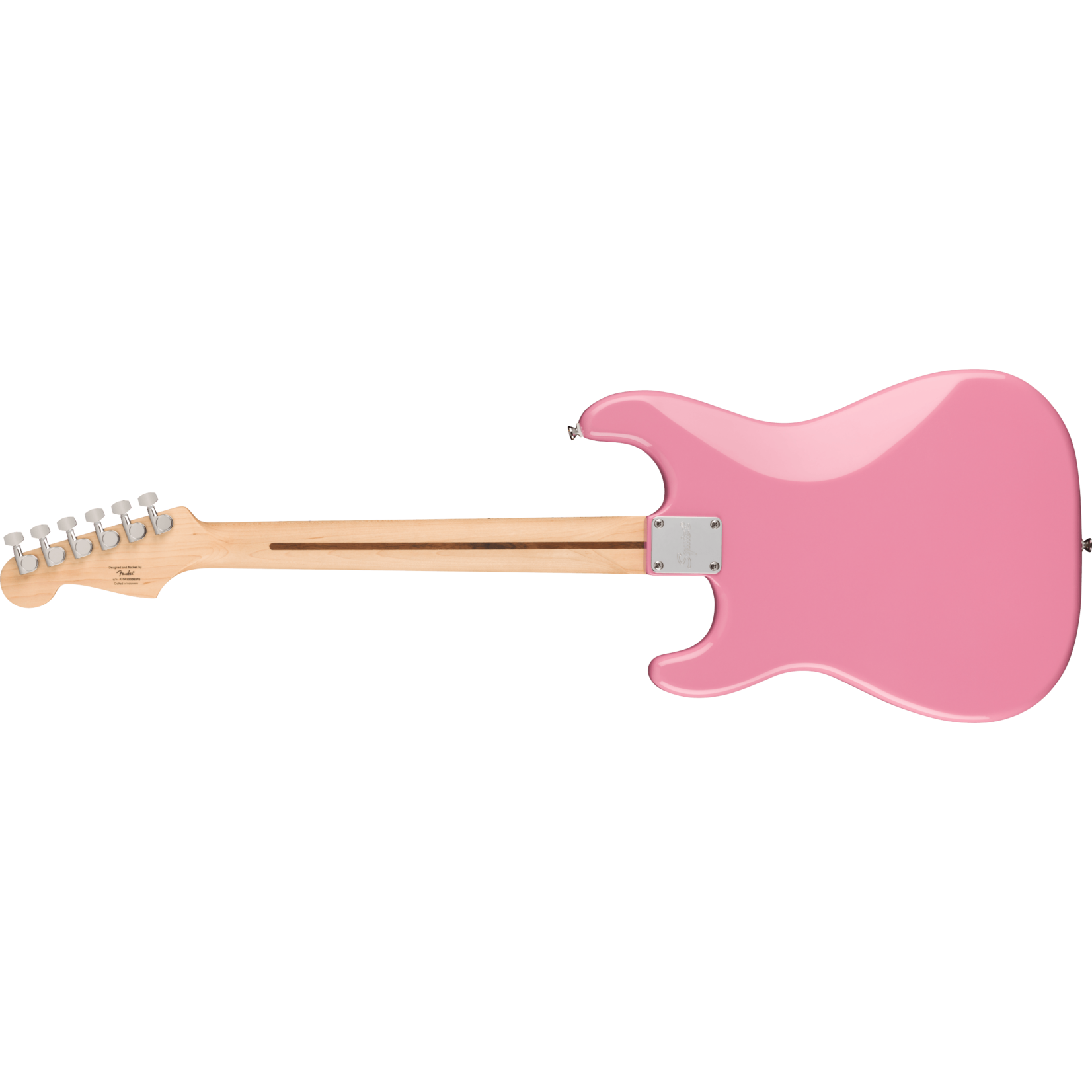 Squier Sonic Stratocaster HT H, Maple Fingerboard, White Pickguard - Flash Pink