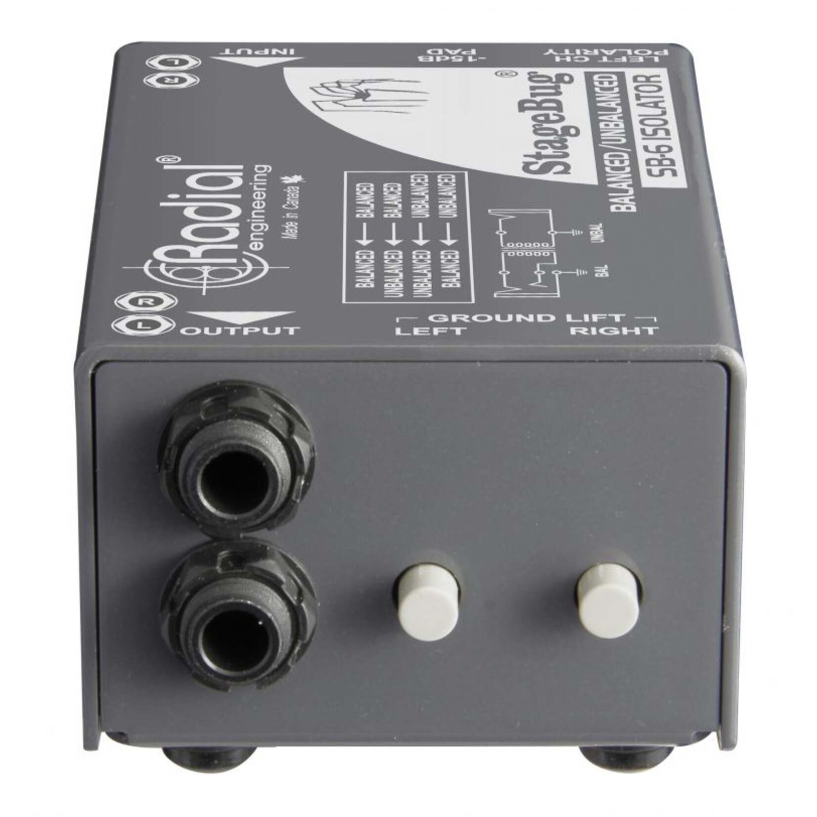 Radial StageBug SB-6 Stereo Isolator