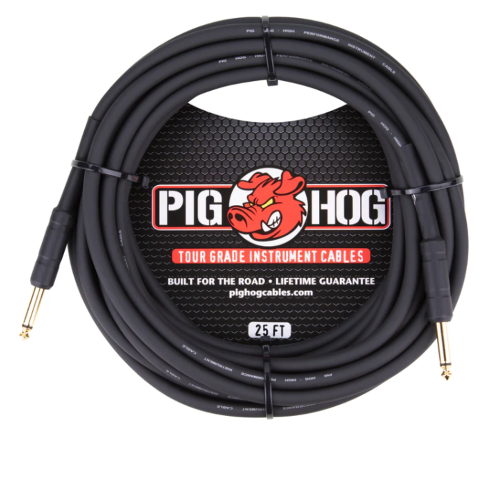 Pig Hog 25'- 8mm Instrument Cable