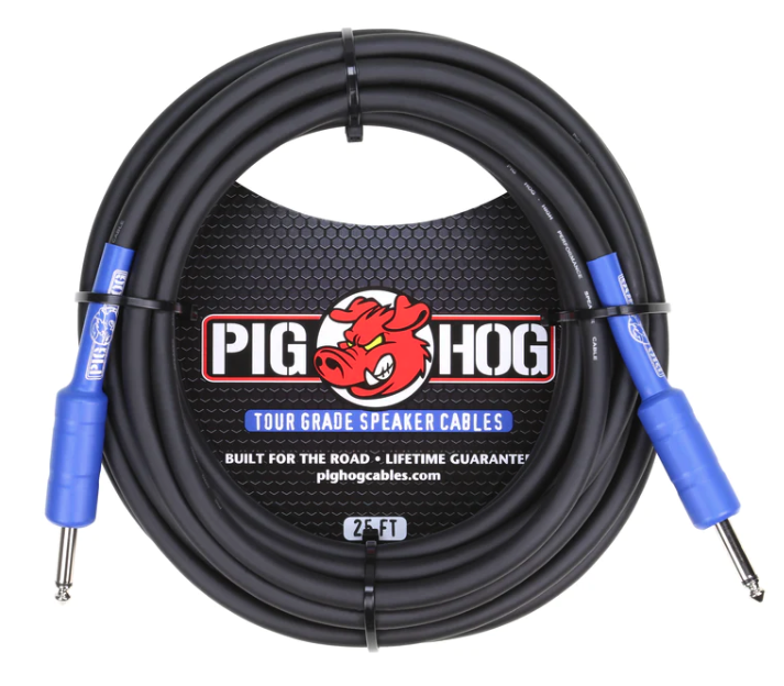 Pig Hog 25' Speaker Cable, 14 Gauge