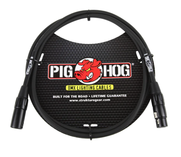 Pig Hog 5 Ft DMX Lighting Cable