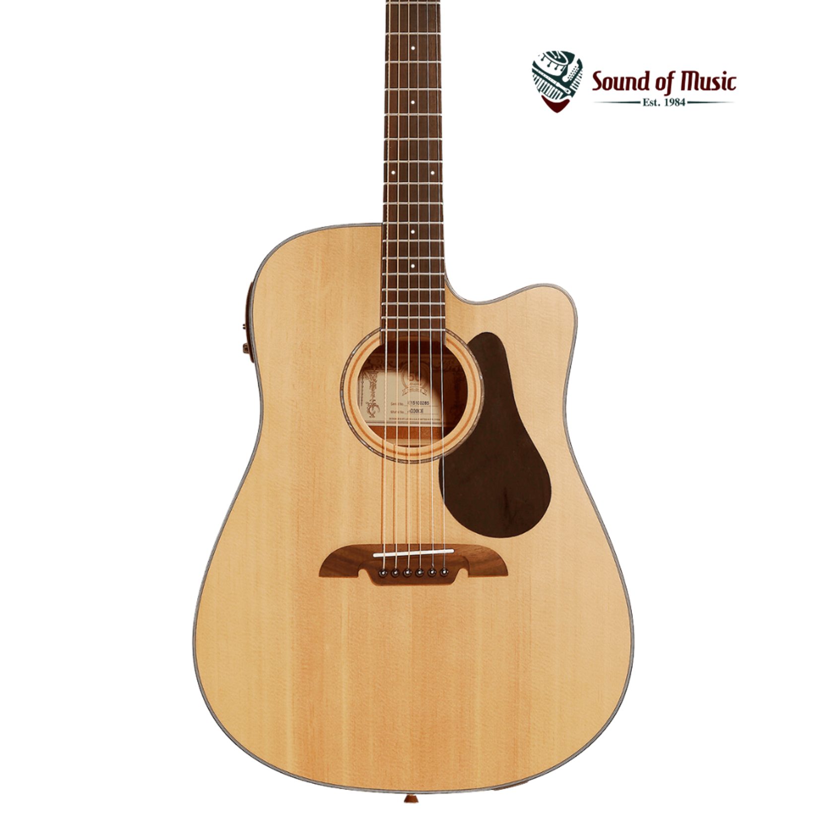 Alvarez AD30CE Artist 30 Dreadnought Acoustic-Electric Guitar - Natural
