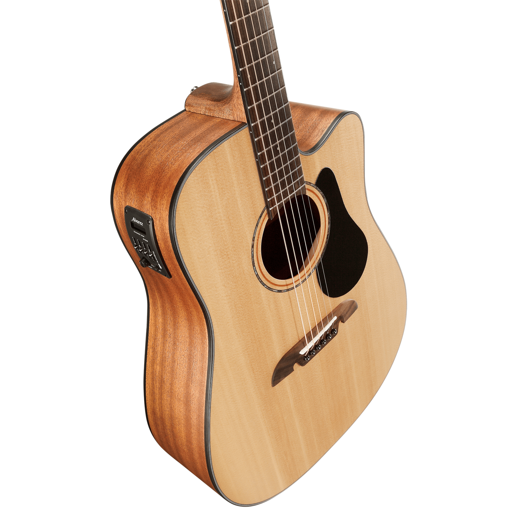 Alvarez AD30CE Artist 30 Dreadnought Acoustic-Electric Guitar - Natural