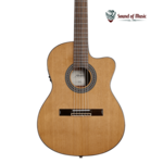 Alvarez Alvarez AC65Hce Classical Hybrid Acoustic-Electric Guitar - Natural