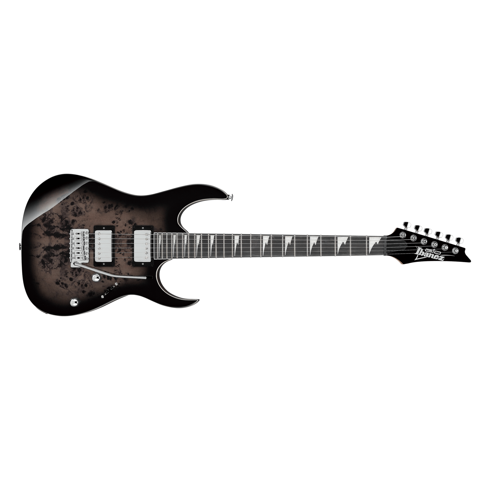 Ibanez GIO GRG220PA1 Electric Guitar - Brown Black Burst