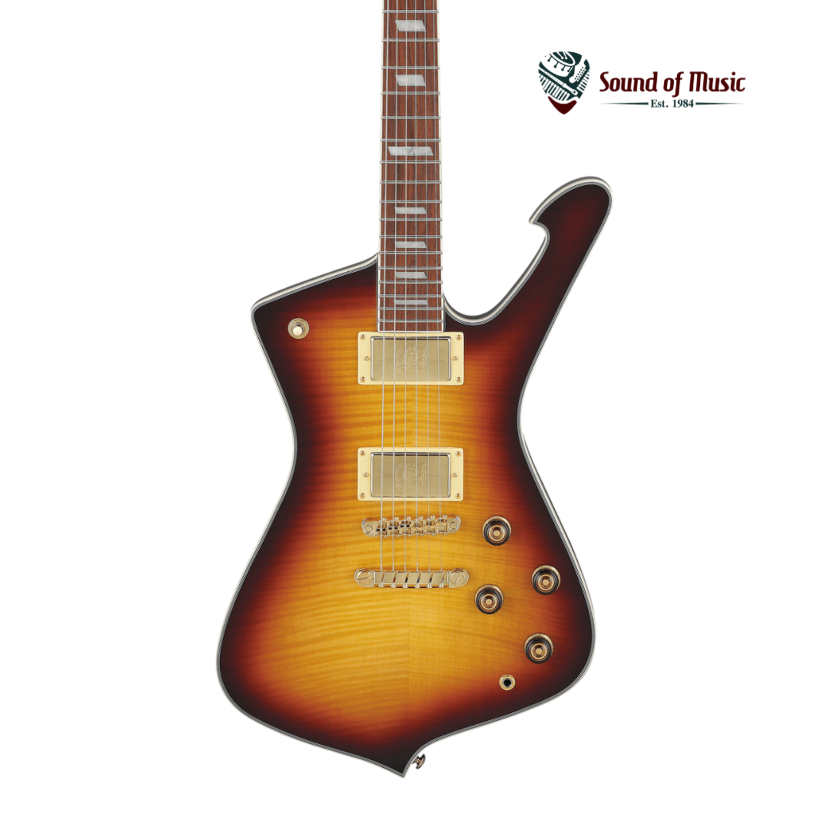 Ibanez Iceman IC420FM Electric Guitar W/Gig Bag - Violin Sunburst