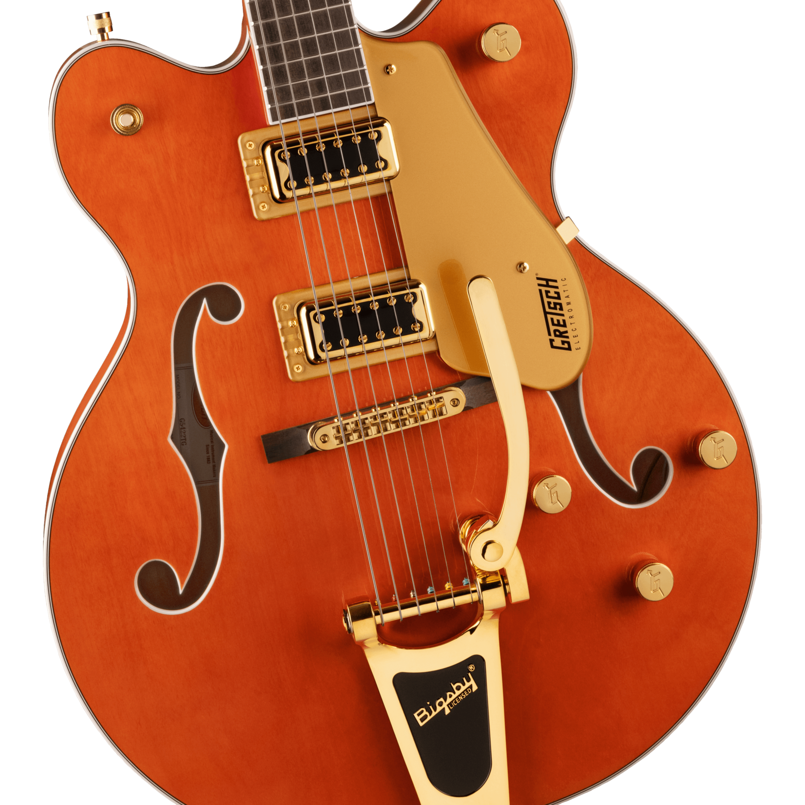 Gretsch G5422TG Electromatic Classic Hollow Body Double-Cut with Bigsby - Orange Stain