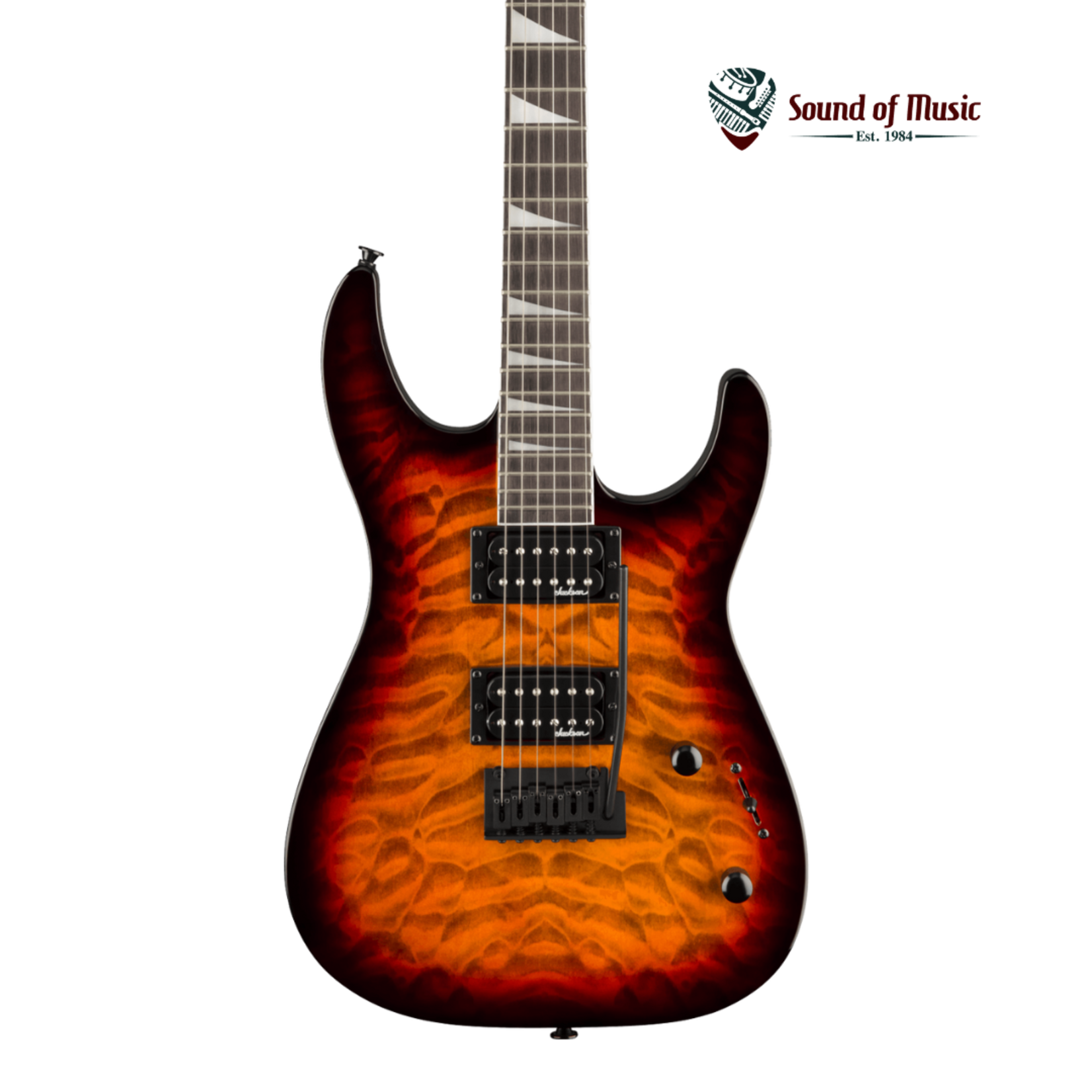Jackson JS Series Dinky JS20 DKQ 2PT - Transparent Tobacco Burst