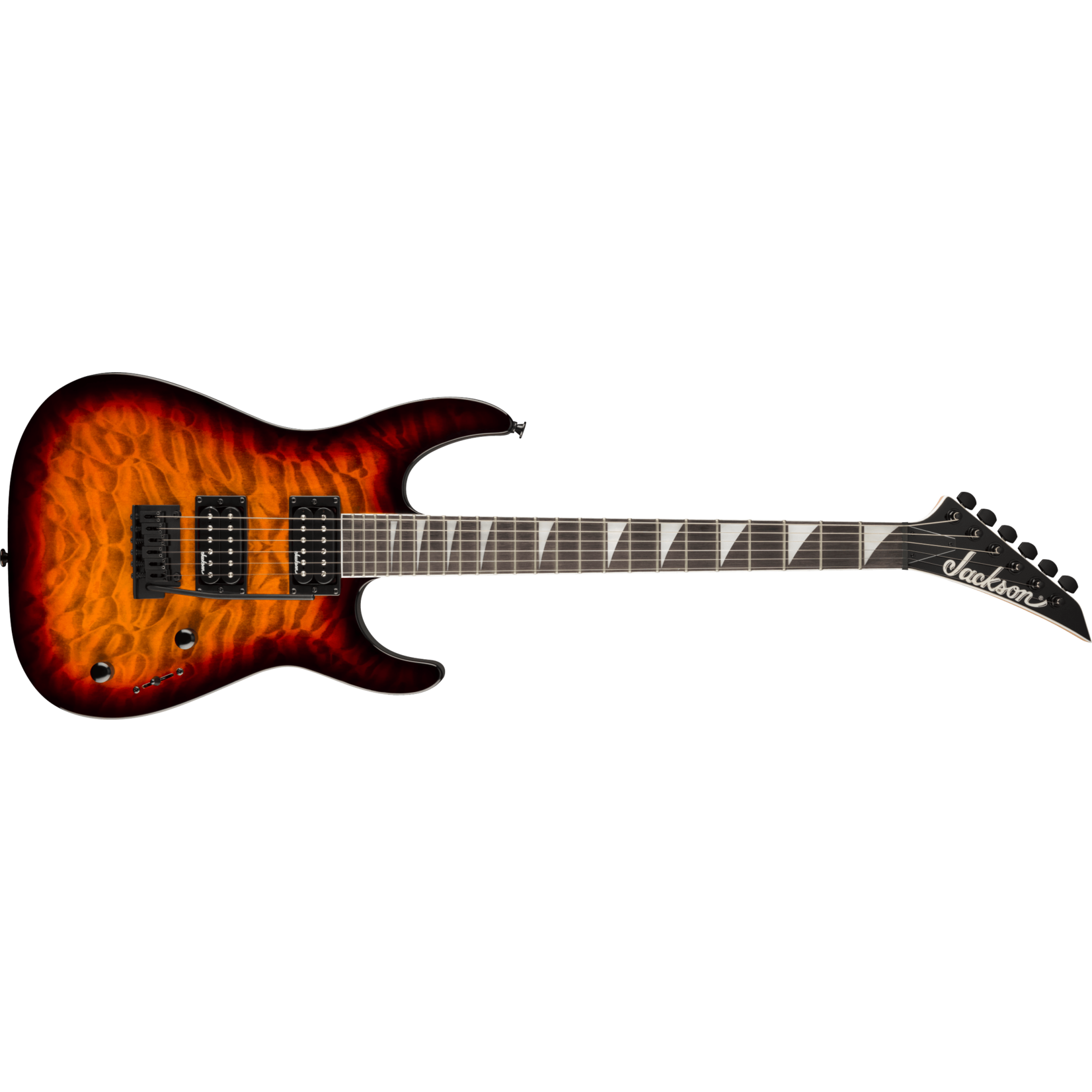 Jackson JS Series Dinky JS20 DKQ 2PT - Transparent Tobacco Burst