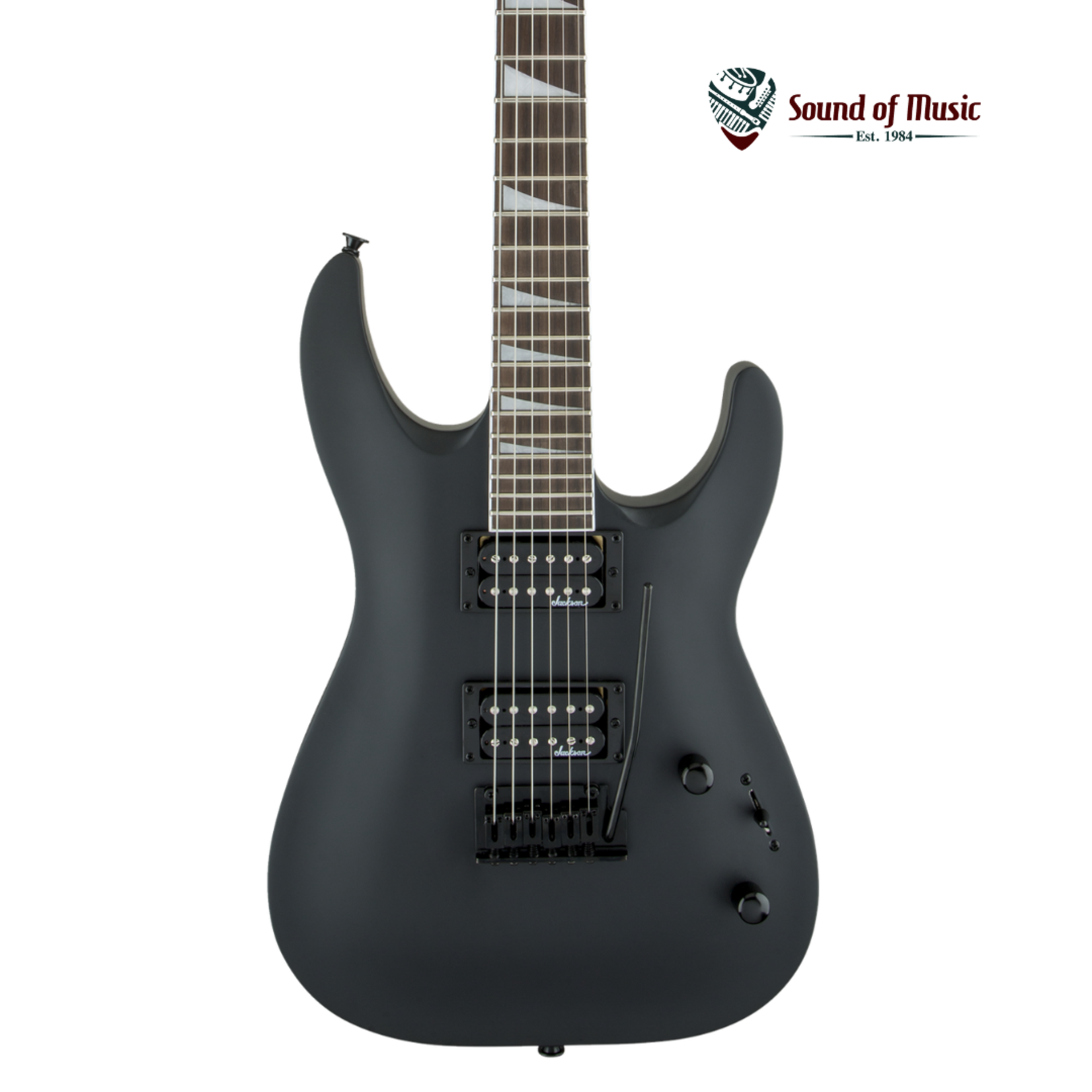 Jackson JS Series Dinky Arch Top JS22 DKA, Amaranth Fingerboard - Satin Black