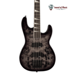 Jackson Jackson JS Series Concert Bass CB JS3P, Amaranth Fingerboard - Transparent Black