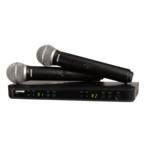 Shure Shure BLX288/PG58 Dual Channel Wireless Handheld Microphone System - H11 Band